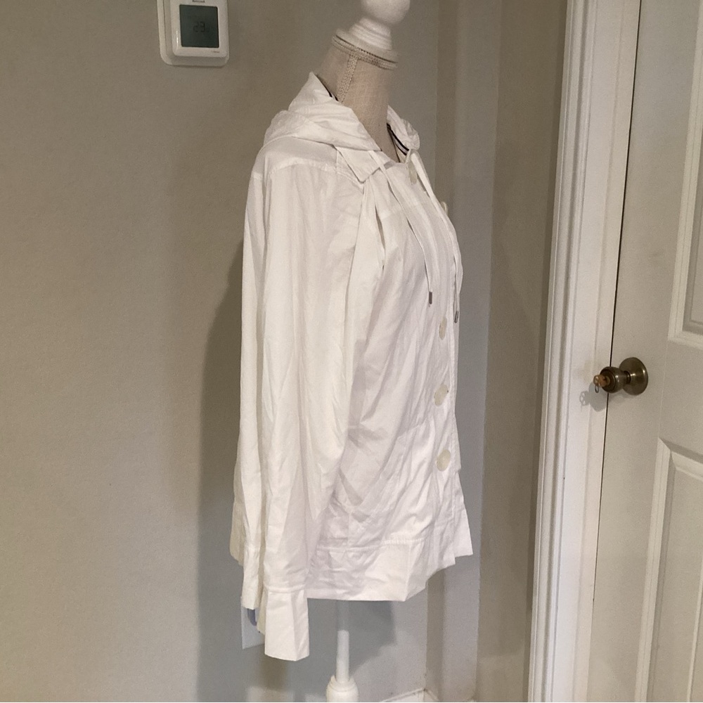 Soma White Utility Jacket with Hood - Picture 4 of 8